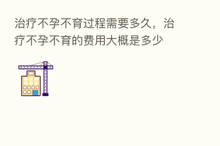 治疗不孕不育过程需要多久,治疗不孕不育的费用大概是多少