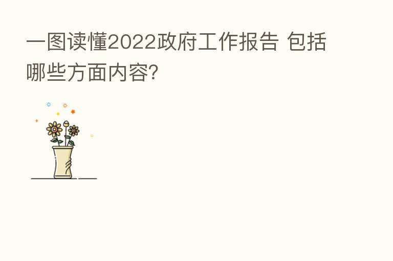 一图读懂2022政府工作报告 包括哪些方面内容?