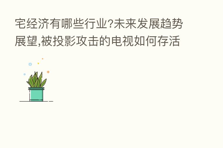 宅经济有哪些行业?未来发展趋势展望,被投影攻击的电视如何存活