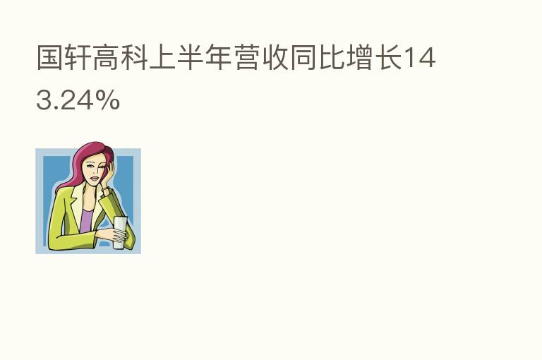 国轩高科上半年营收同比增长143.24%