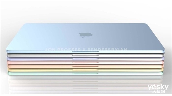 苹果王炸新品！新款MacBook Air前瞻：刘海屏设计