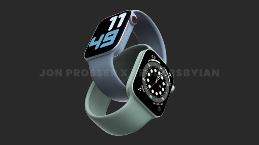 爆料:苹果 Apple Watch Series 7 拥有更大 41mm、45mm 表盘版本