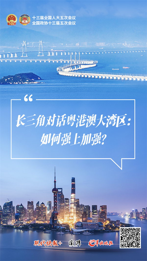 长三角对话大湾区，代表委员建言活力CP强上加强