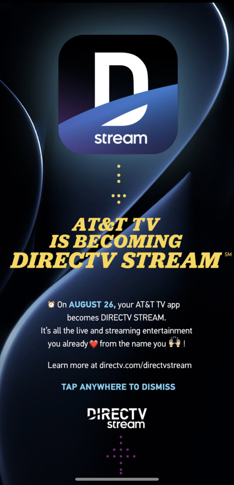 ATT TV 流媒体服务将更名为 DirecTV Stream，8 月 26 日生效