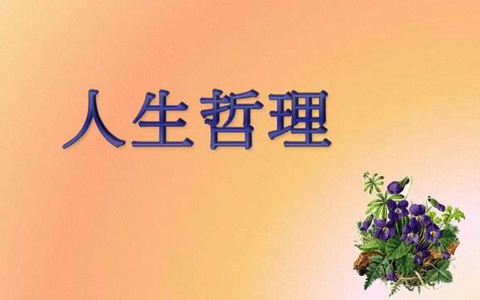人生哲理句子,经典人生哲理句子
