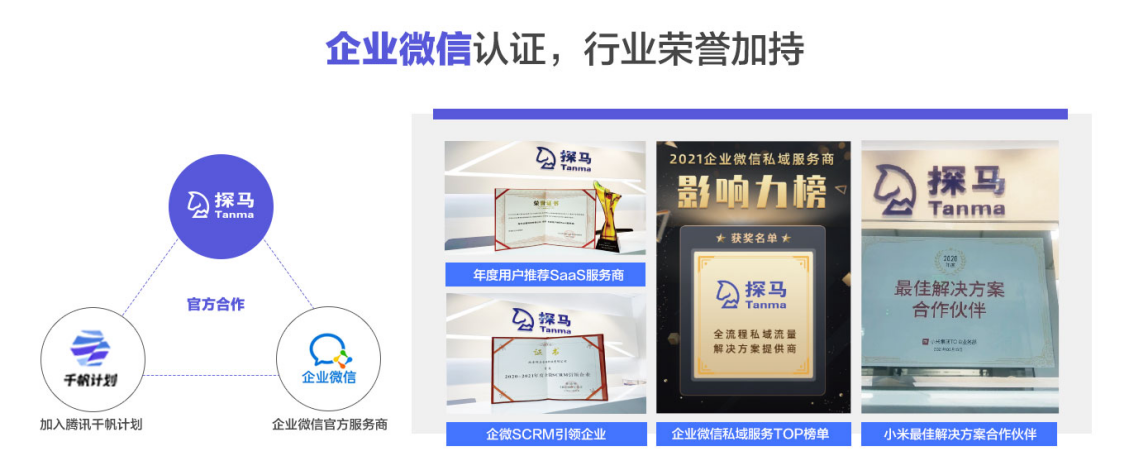 探马SCRM 获软银亚洲领投、顺为资本联合投资B轮1500万美元融资