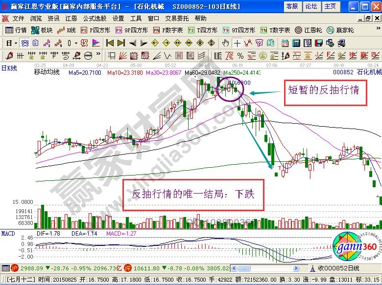 反抽行情的三个唯一