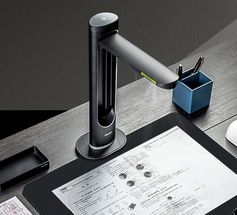 数字化办公时代,得力办公的AI智能高拍仪怎能缺席?