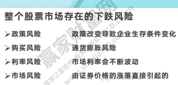风险的含义是什么?股票投资的风险具体包括几个方面?
