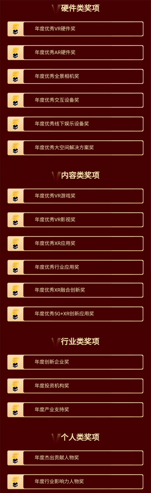 2021虚拟与增强现实产业「金V奖」评选报名正式开启