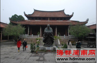 漳州千年旧府学的传说:朱熹写《祭青蛙文》赶青蛙