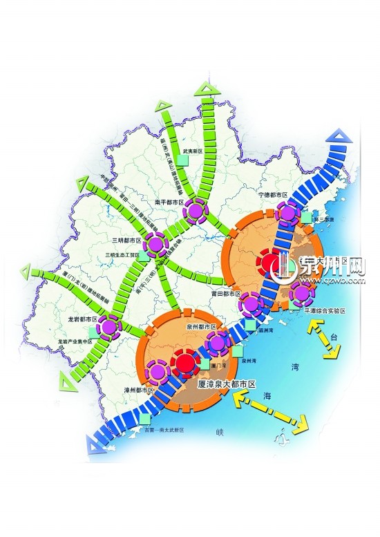 省城镇规划出炉 10年内泉州将成特大城市